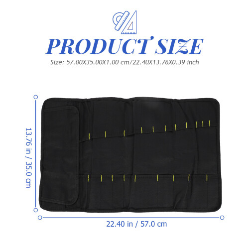 2Pièces À Main En Tissu Oxford Bleu Multi-Usage Pour Rangement 1