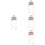 4Pièces Pinata Décorative Fête Enfants 8