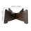 5Pièces Support Sol Tambour Langue Bois Marron Pratique Et Durable 3