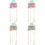 4Pièces Pinata Décorative Fête Enfants 7