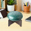5Pièces Support Sol Tambour Langue Bois Marron Pratique Et Durable 4
