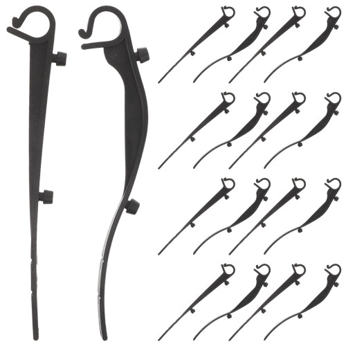 40 Pièces Clips En Pour Gouttière Anti-vent