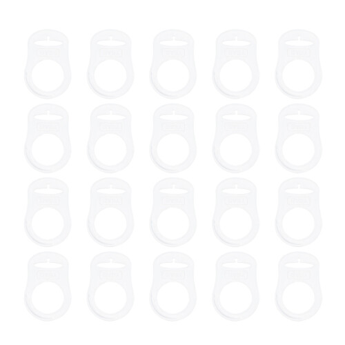 40Pièces Adaptateur Silicone Simple Fiable