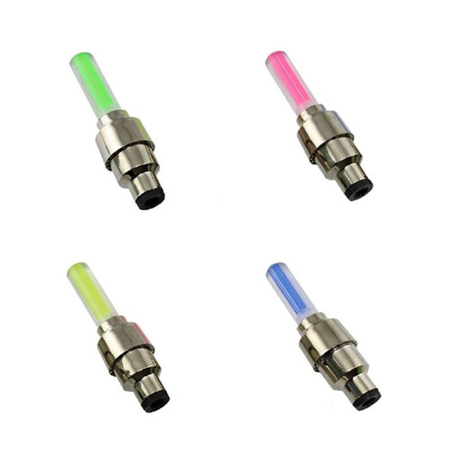 4Pièces Rose LED, Étanche, Compatible Valves 1