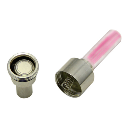 4Pièces Rose LED, Étanche, Compatible Valves 2