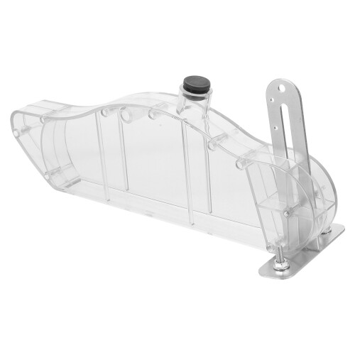 2Pièces Couvre-Scie Bois Transparent Durable Protection Facile 1