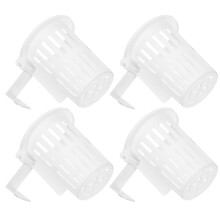 12Pièces Paniers Hydroponiques Blancs Pour Aquarium Sol