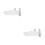 2Pièces Couvre-Scie Bois Transparent Durable Protection Facile 4