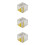 3Pièces Habitat Fourmis Multi Couleur Lid Ouvrable 8