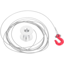 4Pièces Treuil Rc Durable Métal Pour 1/10 Outil De Récupération