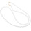 4pcs Pearl Chain Abs Beaded Luggage Belt 1