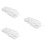 3Pièces Dentelle Blanche En Polyester Pour Robes Déco Mariage DIY 7