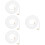4pcs Pearl Chain Abs Beaded Luggage Belt 7