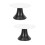 2Pcs Multi Ceramic Display Cake Stand Stylish Holder for Home Use 9