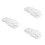 3Pièces Dentelle Blanche En Polyester Pour Robes Déco Mariage DIY 6