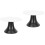 2Pcs Multi Ceramic Display Cake Stand Stylish Holder for Home Use 6
