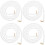 4pcs Pearl Chain Abs Beaded Luggage Belt 5