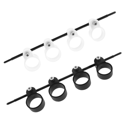 6Pcs Guitar Finger Exerciser Tool with Plastic and Metal for Beginners
