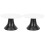 2Pcs Multi Ceramic Display Cake Stand Stylish Holder for Home Use 4