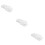 3Pièces Dentelle Blanche En Polyester Pour Robes Déco Mariage DIY 9
