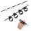 6Pcs Guitar Finger Exerciser Tool with Plastic and Metal for Beginners 11