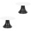 2Pcs Multi Ceramic Display Cake Stand Stylish Holder for Home Use 5