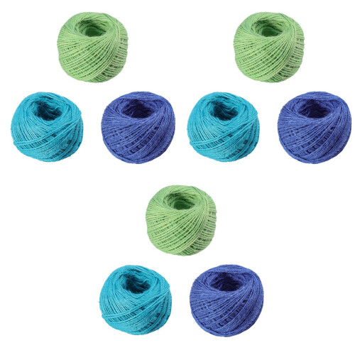 9Pcs Rope String Assorted -Friendly Ribbon for DIY Crafts 2