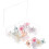 60Pz Pushpin A Fiore Resina E Alluminio Colorati Per Ufficio E Casa 2