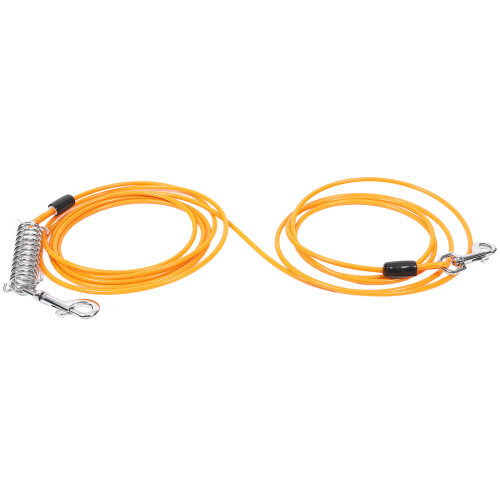 2Pz Guinzaglio Per Cane Arancione Con Comfort E Controllo 1