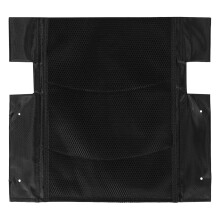Coussin Dorsal Ergonomique Noir Pour Fauteuil Roulant
