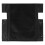 Coussin Dorsal Ergonomique Noir Pour Fauteuil Roulant 1