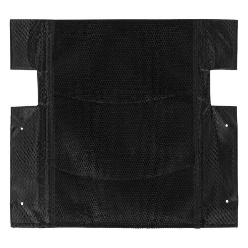 Coussin Dorsal Ergonomique Noir Pour Fauteuil Roulant