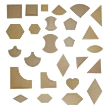 1Set Strumenti Patchwork Con Template Acrilico Trasparente Per Cucito