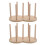 2Pcs Bamboo Glass Pickling Weights Holder Compact Kitchen Storage Rack 1