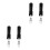 4Pcs Multi-Color Disabled Adaptive Eating Forks Hand Strap 5