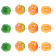 15Pz Mini Spilli Arancioni Decorativi Per Ufficio E Lavagna