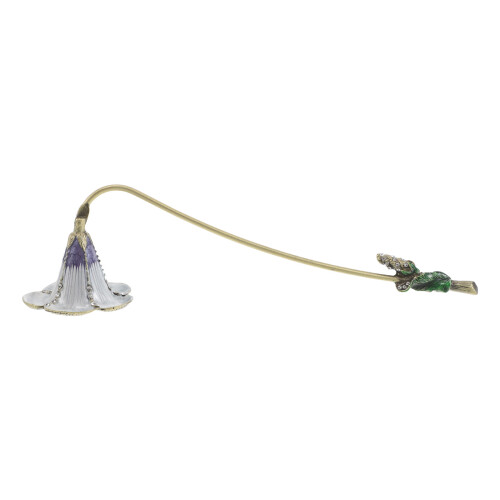Candle Snuffer Manuale Con Strass E Manico Lungo Stile Vintage