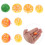 15Pz Mini Spilli Arancioni Decorativi Per Ufficio E Lavagna 8
