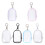 18Pz Borsa Display Trasparente Per Bambole Portable A Sfera 1