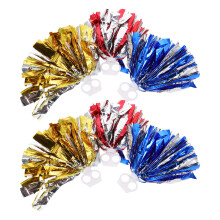 30Pz Pompoms Sportivi Con Impugnatura Per Squad