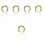 5Pz Coroncine Floreali Decorative Hawaii Per , Regolabili 4