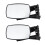 1Paio Specchi Caravan Nero in Silicone Per 1