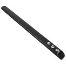 3Pz Manico in Alluminio Nero Per Pala Pizza, Impugnatura Antiscivolo
