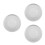 3Pz Teglie 11" Alluminio Antiadente Forate Argento 8