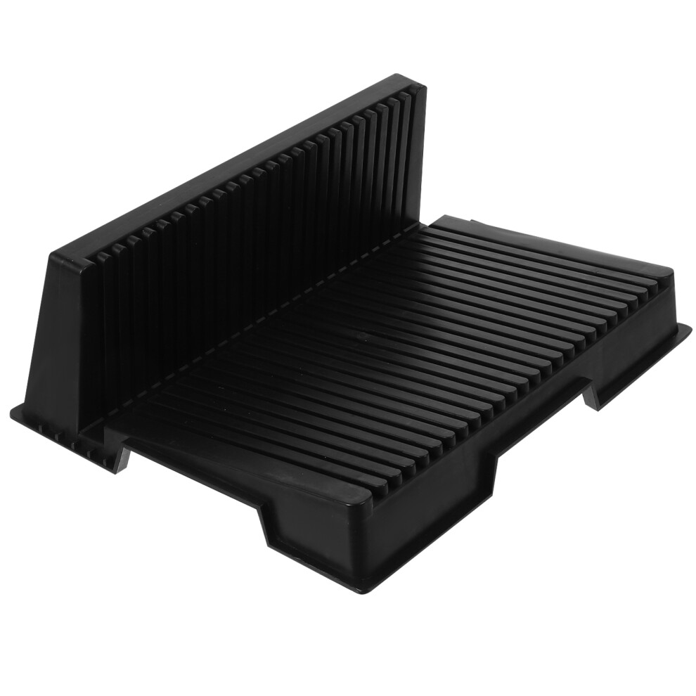 3Pcs Black Anti-Static Pcb Shelf Abs Turnover Rack For Circuit Boards 3601565785127