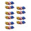 30Pz Pompoms Sportivi Con Impugnatura Per Squad 5
