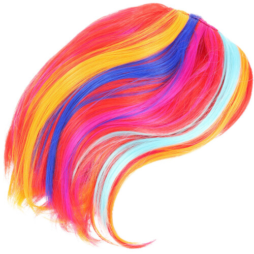 4Pz Parrucche Bob Colorate Per Uso Decorativo E Costume 1