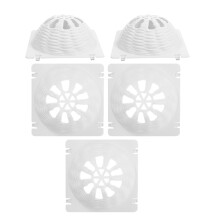 15Pz Copertura Nido Uccelli Bianco Per Incubazione Pappagalli