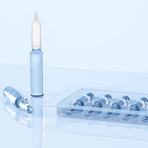 40Pcs Portable Clear Ampoule Dispensing Tips Cap with Applicator Tool 2