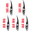 5Set Silicone Per Colla Angoli Colorato Pratico Durable 3